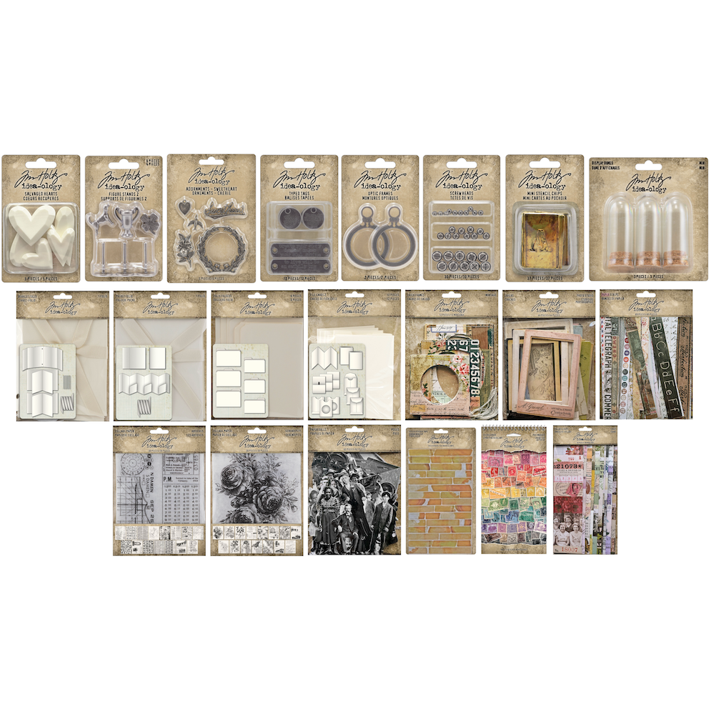 Tim Holtz idea-ology I Want It All Adornments and More Everyday 2024 B ...