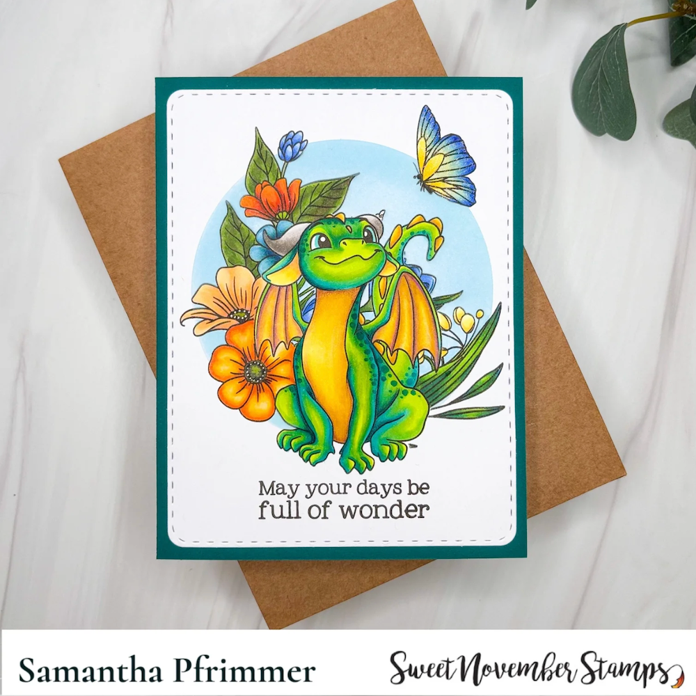 Sweet November Stamps Full of Wonder Clear Stamp Set sns-dr-fw-24 sam