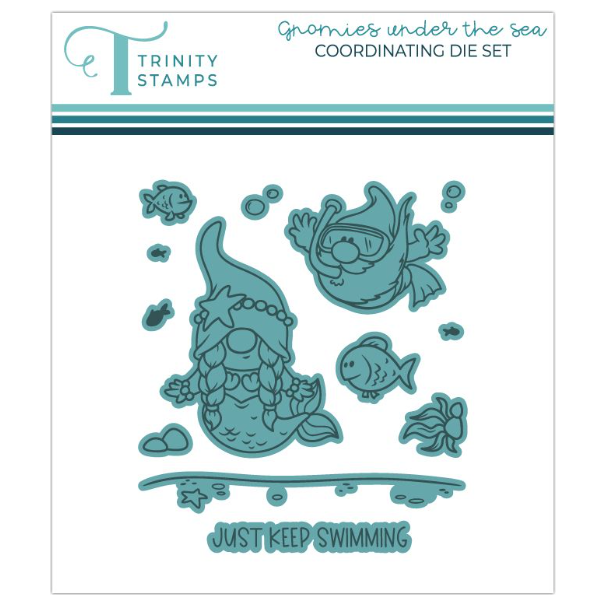 Trinity Stamps Gnomies Under The Sea Die Set tmd-c336