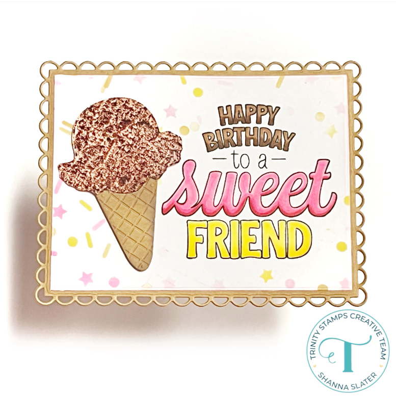 Trinity Stamps HB2U Sweet Friend Clear Stamp Set tps-332 sweet