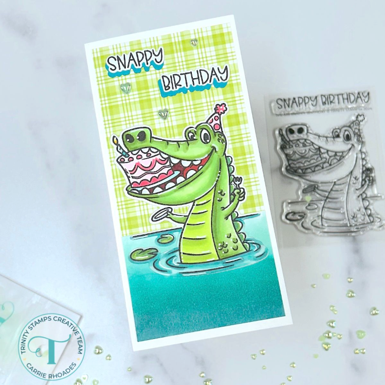 Trinity Stamps Snappy Birthday Die Set tmd-c339 plaid