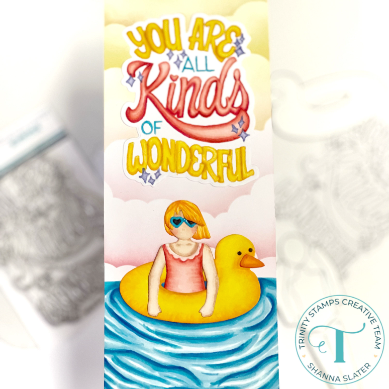 Trinity Stamps Bathing Beauty Die Set tmd-312 duck