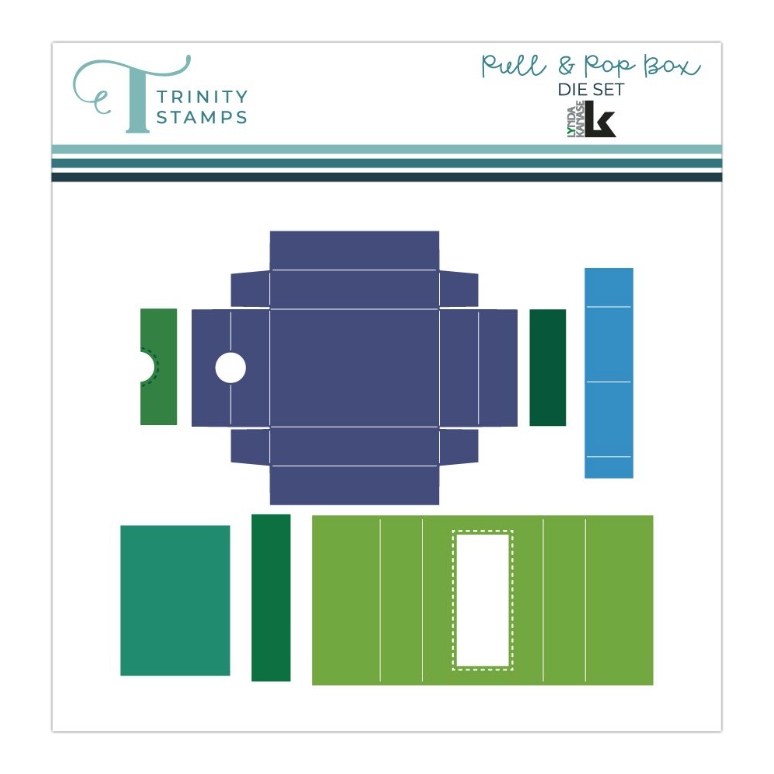 Trinity Stamps Pull and Pop Box Die Set tmd-308