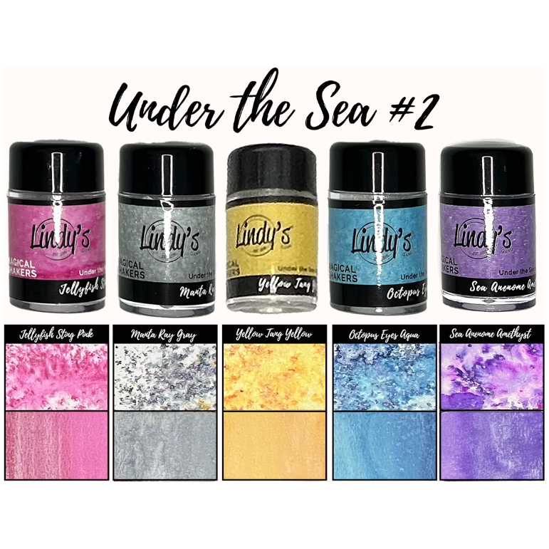 Lindy's Stamp Gang Under the Sea 2 Shaker 5 Pack