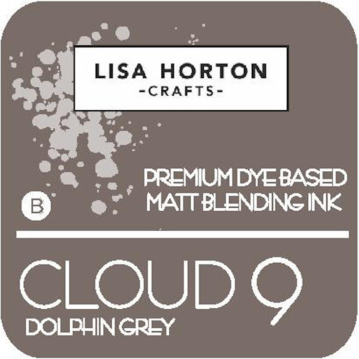 Lisa Horton Crafts Cloud 9 Dolphin Grey Matt Blending Ink Pad lhcip068