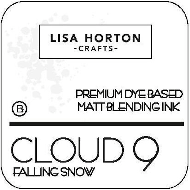 Lisa Horton Crafts Cloud 9 Falling Snow Matt Blending Ink Pad lhcip044