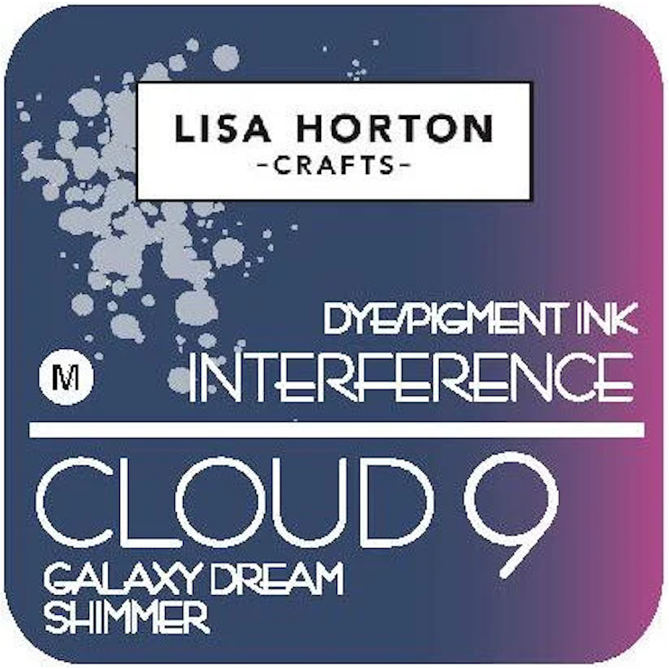 Lisa Horton Crafts Cloud 9 Galaxy Dream Shimmer Interference Ink Pad lhcip046