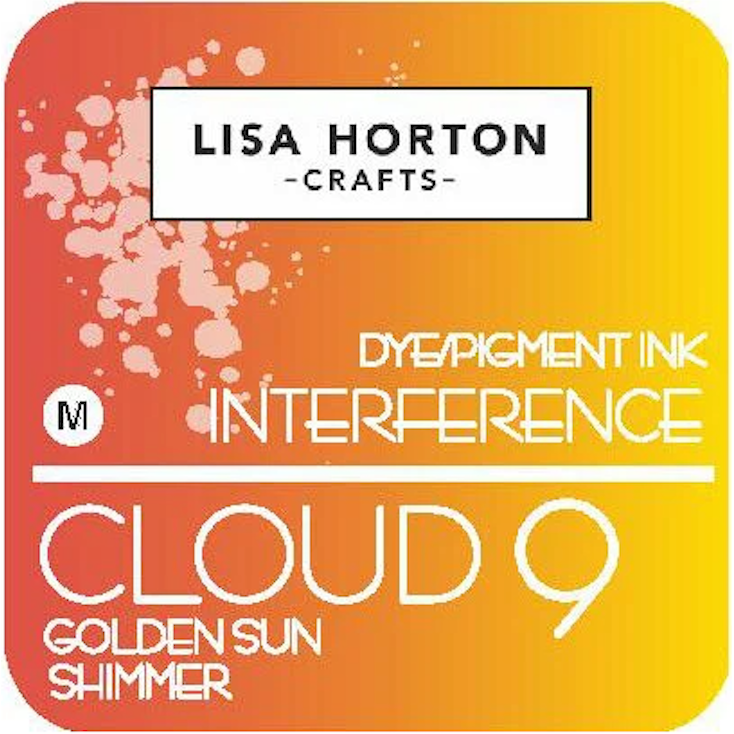 Lisa Horton Crafts Cloud 9 Golden Sun Shimmer Interference Ink Pad lhcip070