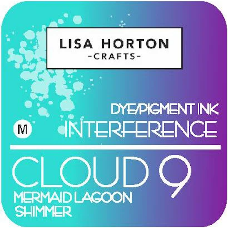 Lisa Horton Crafts Cloud 9 Mermaid Lagoon Shimmer Interference Ink Pad lhcip080