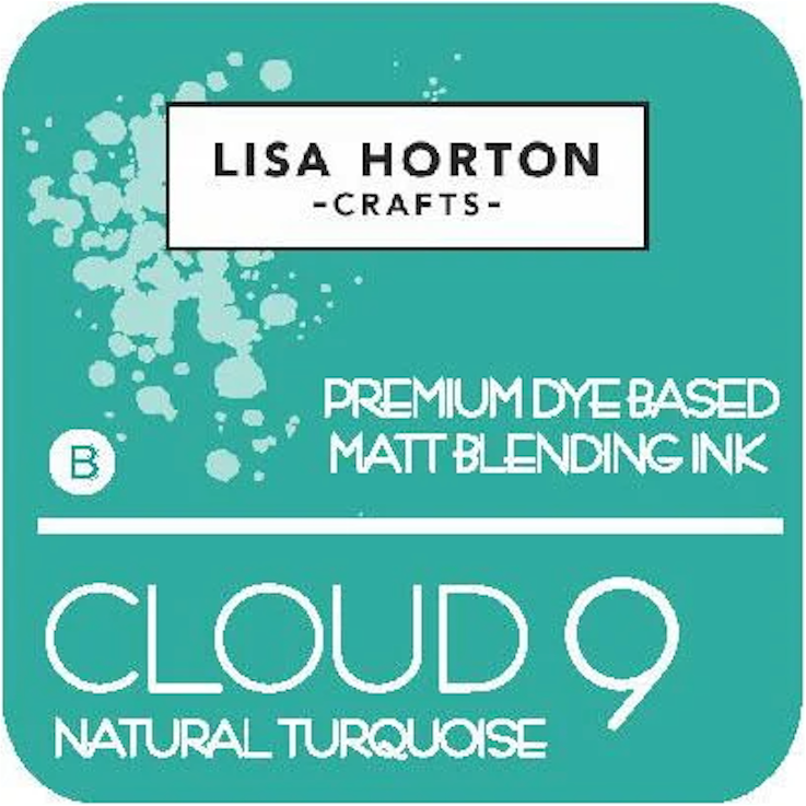 Lisa Horton Crafts Cloud 9 Natural Turquoise Matt Blending Ink Pad lhcip067