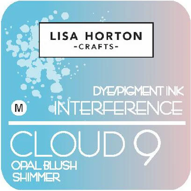 Lisa Horton Crafts Cloud 9 Opal Blush Shimmer Interference Ink Pad lhcip078