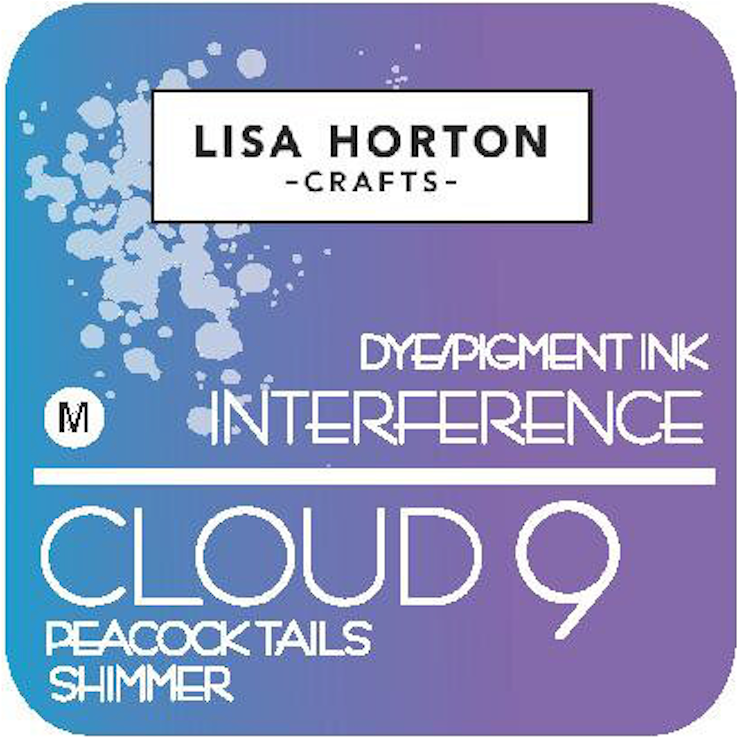 Lisa Horton Crafts Cloud 9 Peacock Tails Shimmer Interference Ink Pad lhcip072