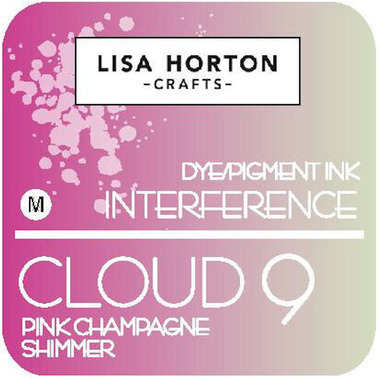 Lisa Horton Crafts Cloud 9 Pink Champagne Shimmer Interference Ink Pad lhcip049