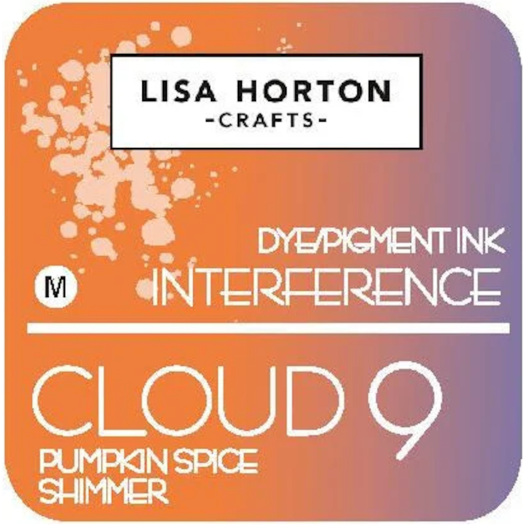 Lisa Horton Crafts Cloud 9 Pumpkin Spice Shimmer Interference Ink Pad lhcip055