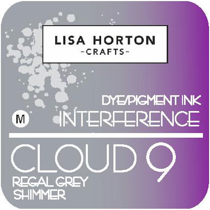 Lisa Horton Crafts Cloud 9 Regal Grey Shimmer Interference Ink Pad lhcip079