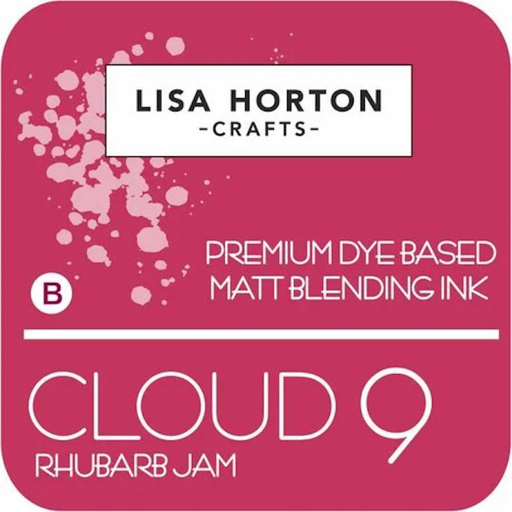 Lisa Horton Crafts Cloud 9 Rhubard Jam Matt Blending Ink Pad lhcip039