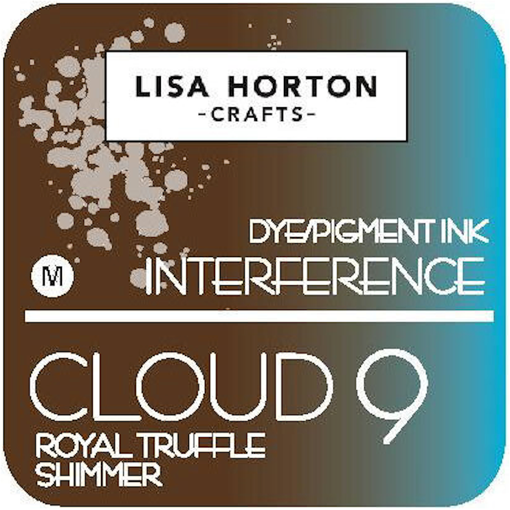 Lisa Horton Crafts Cloud 9 Royal Truffle Shimmer Interference Ink Pad lhcip056