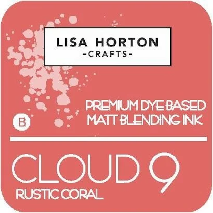 Lisa Horton Crafts Cloud 9 Rustic Coral Matt Blending Ink Pad lhcip058