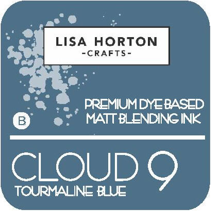 Lisa Horton Crafts Cloud 9 Tourmaline Blue Matt Blending Ink Pad lhcip062