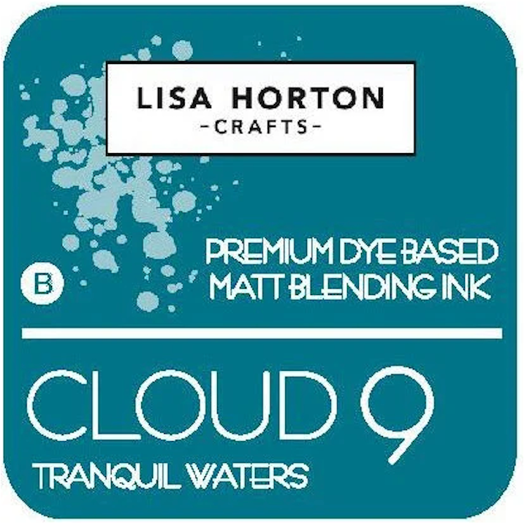 Lisa Horton Crafts Cloud 9 Tranquil Waters Matt Blending Ink Pad lhcip004