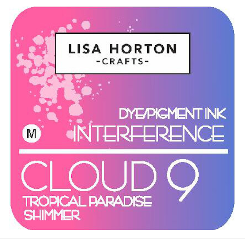 Lisa Horton Crafts Cloud 9 Tropical Paradise Shimmer Interference Ink Pad lhcip077