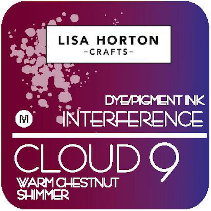 Lisa Horton Crafts Cloud 9 Warm Chestnut Shimmer Interference Ink Pad lhcip050