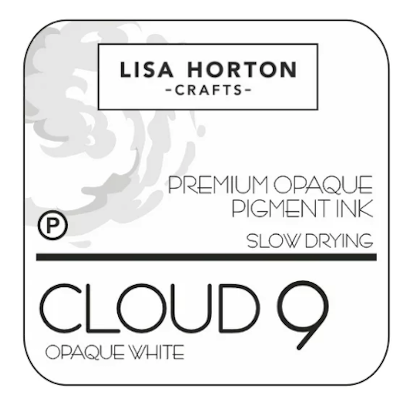 Lisa Horton Crafts Cloud 9 White Pigment Based Ink Pad lhcip132