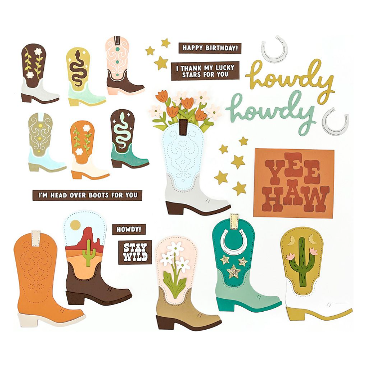 Concord & 9th Bootcut Clear Stamp Set 12145 product