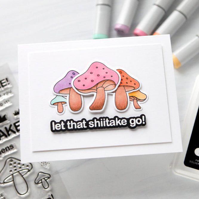 CZ Design Stamps and Dies Oh Shiitake set906os To Love Encouragement Card | color-code:ALT06