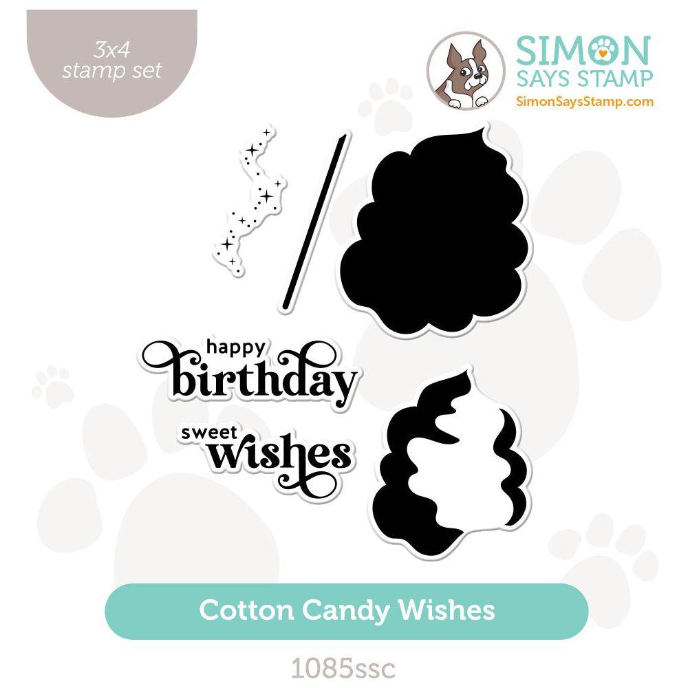 Simon Says Clear Stamps Cotton Candy Wishes 1085ssc