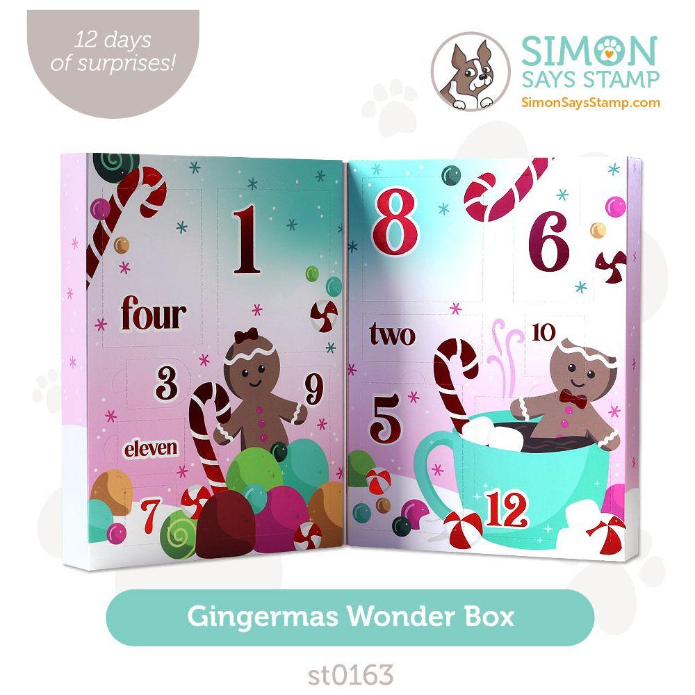 Simon Says Stamp Gingermas Wonder Box st0163 Inside