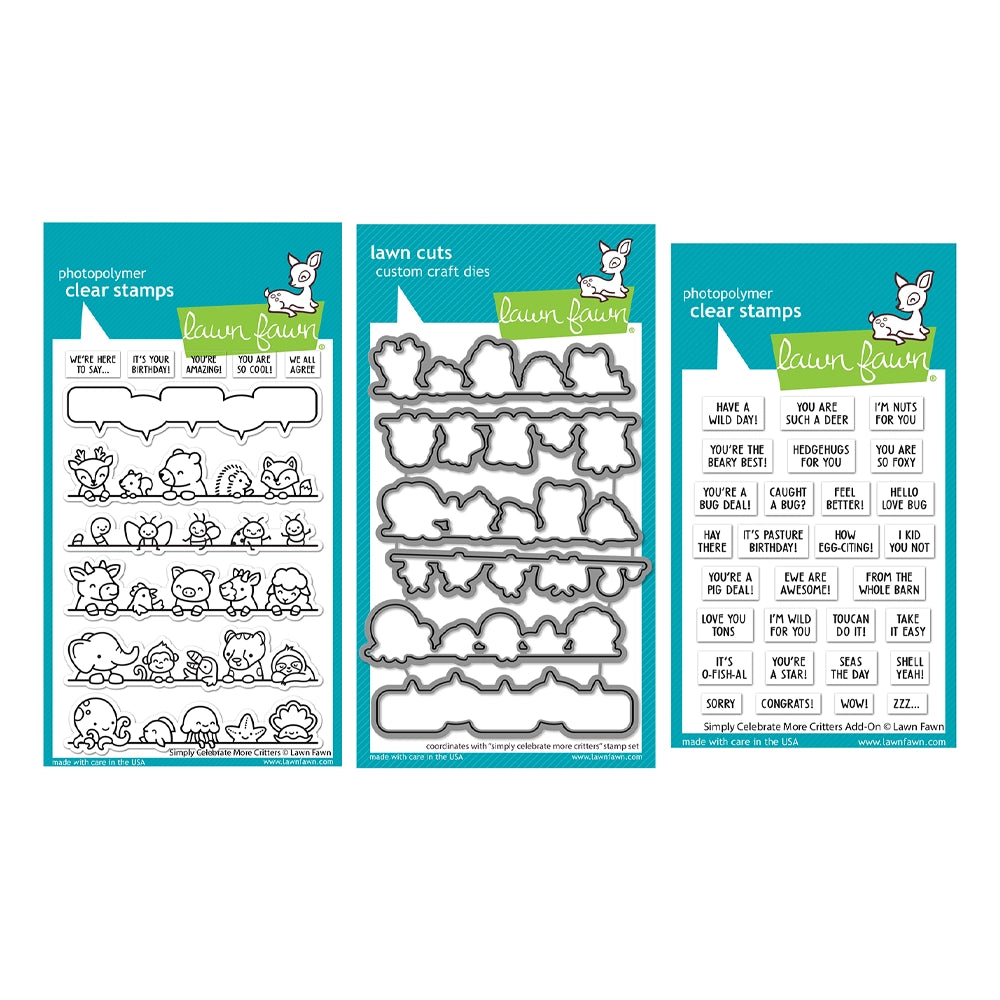 Lawn Fawn Set Fly High Clear Stamps and Dies lffh – Simon Says Stamp
