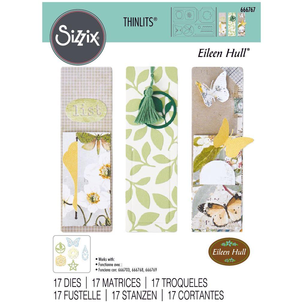 Sizzix Bookmark, Pockets and Toppers Thinlits Dies 666767