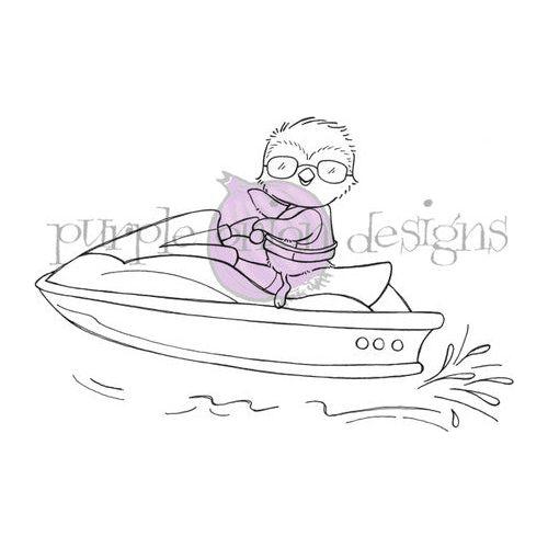 Purple Onion Designs Skeeter Cling Stamp pod1334