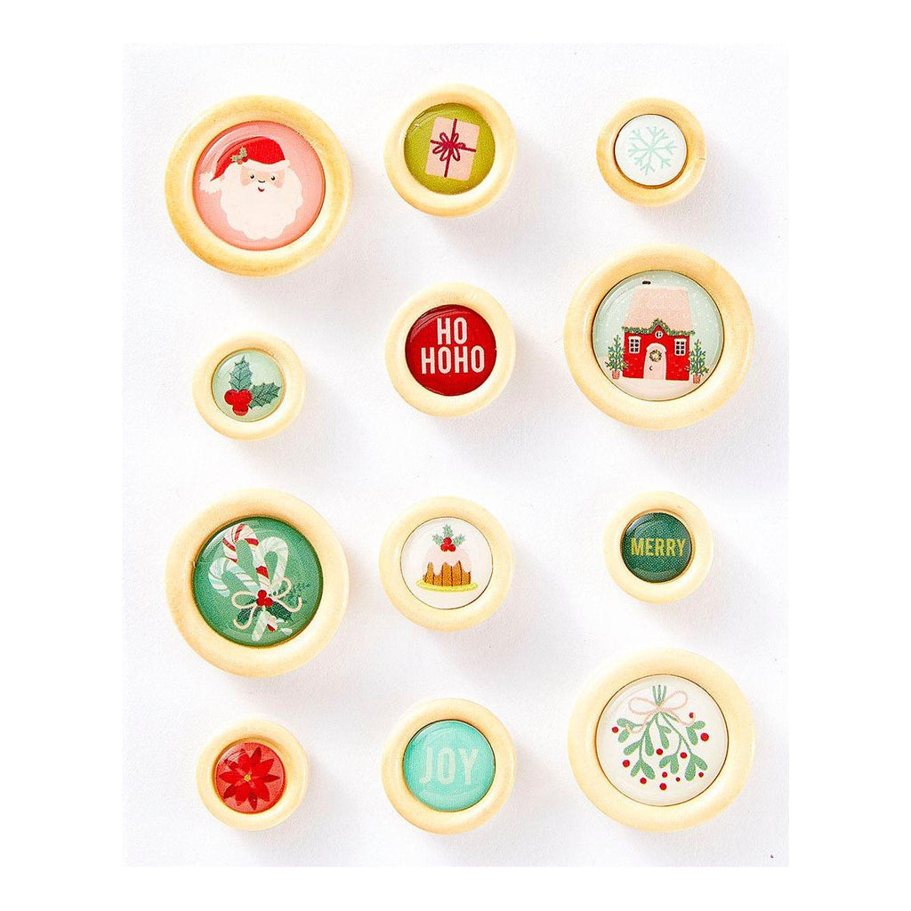 Spellbinders Oh Joyful Day Button Embellishments 168535