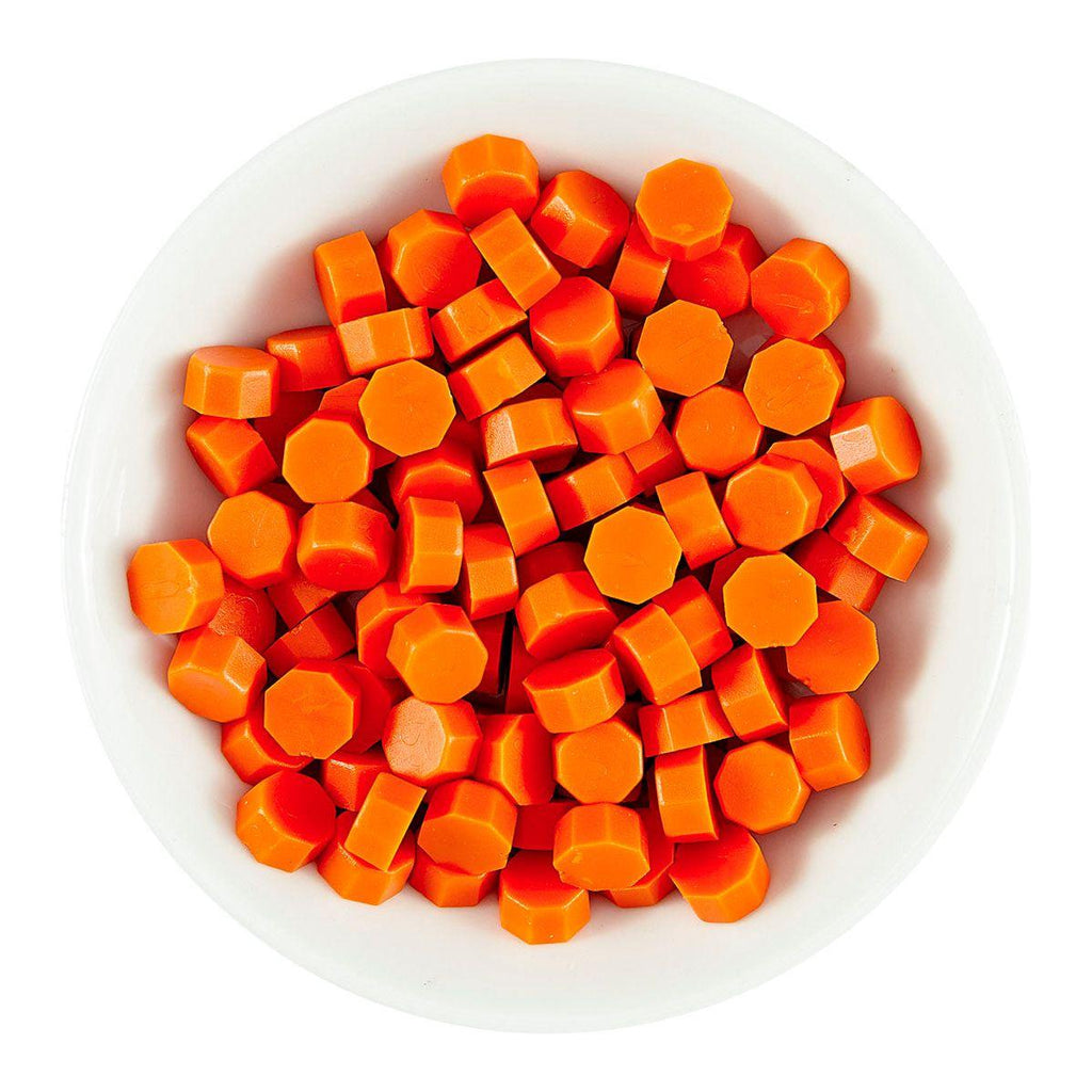 Spellbinders Orange Wax Beads ws-126