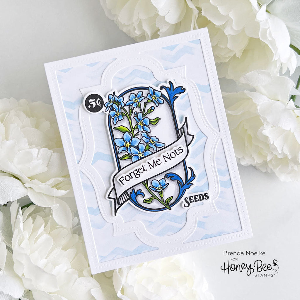 Honey Bee Simply Spring 6 x 8.5 Paper Pad hbpa-042 Floral Spring Cards | color-code:ALT02