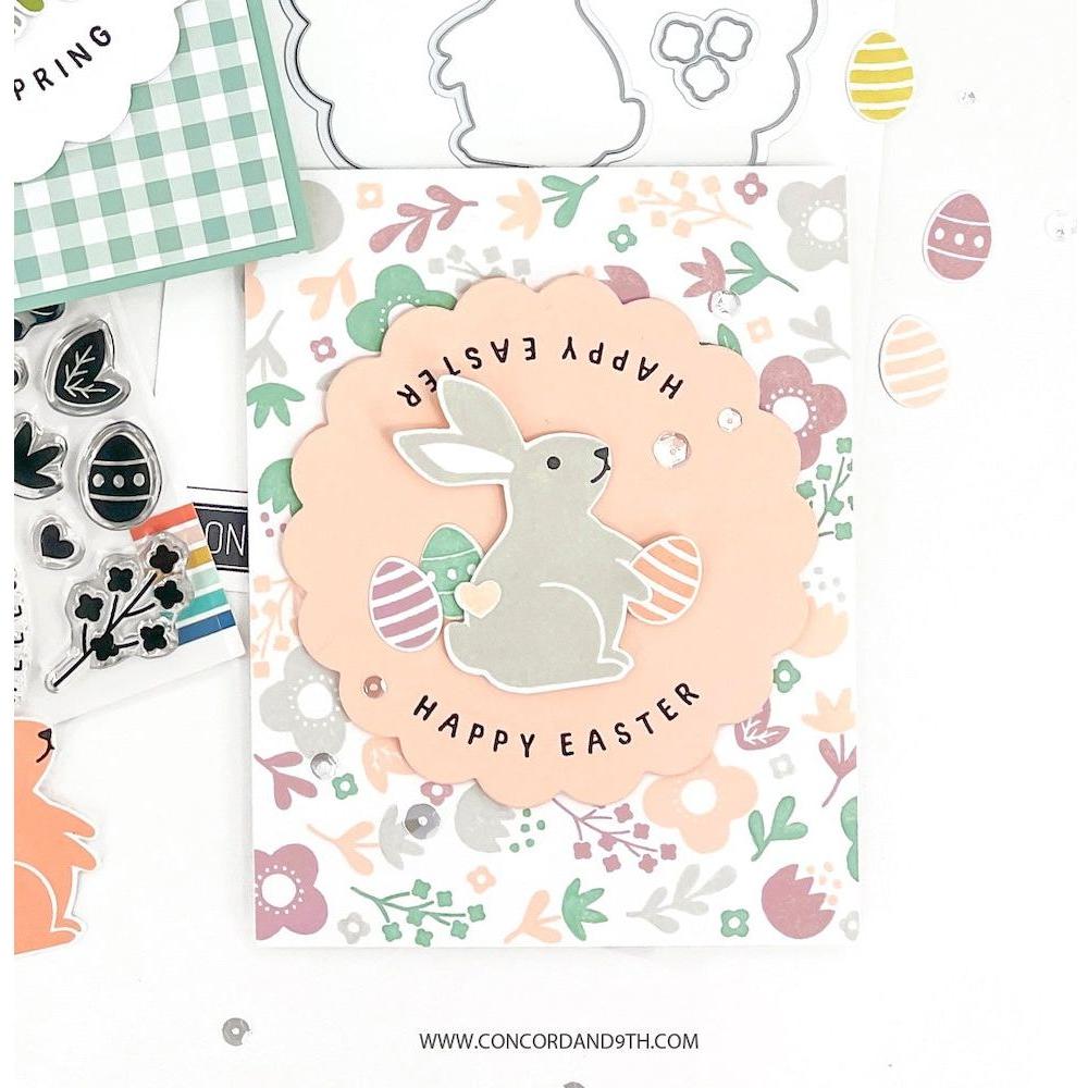 Concord & 9th Spring Bunny Stamp and Die Bundle easter