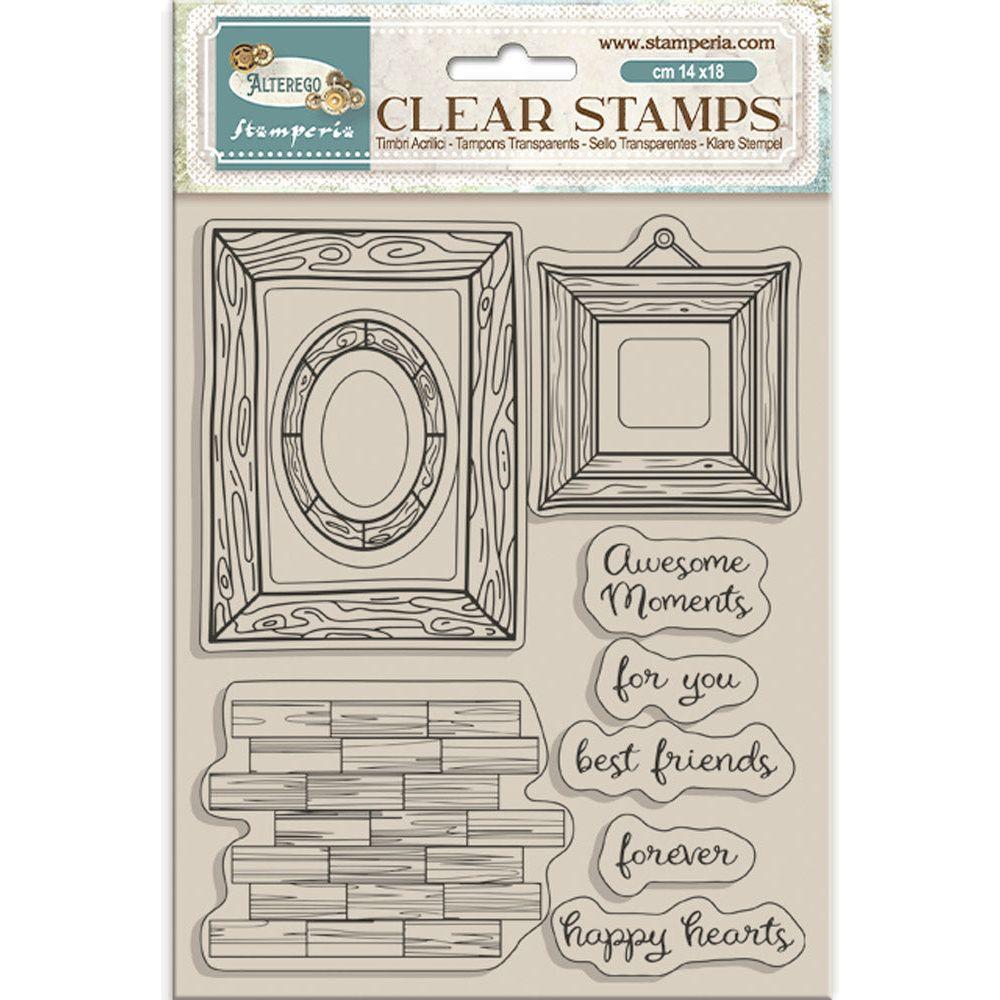 Stamperia Alterego Frames Clear Stamps wtk203