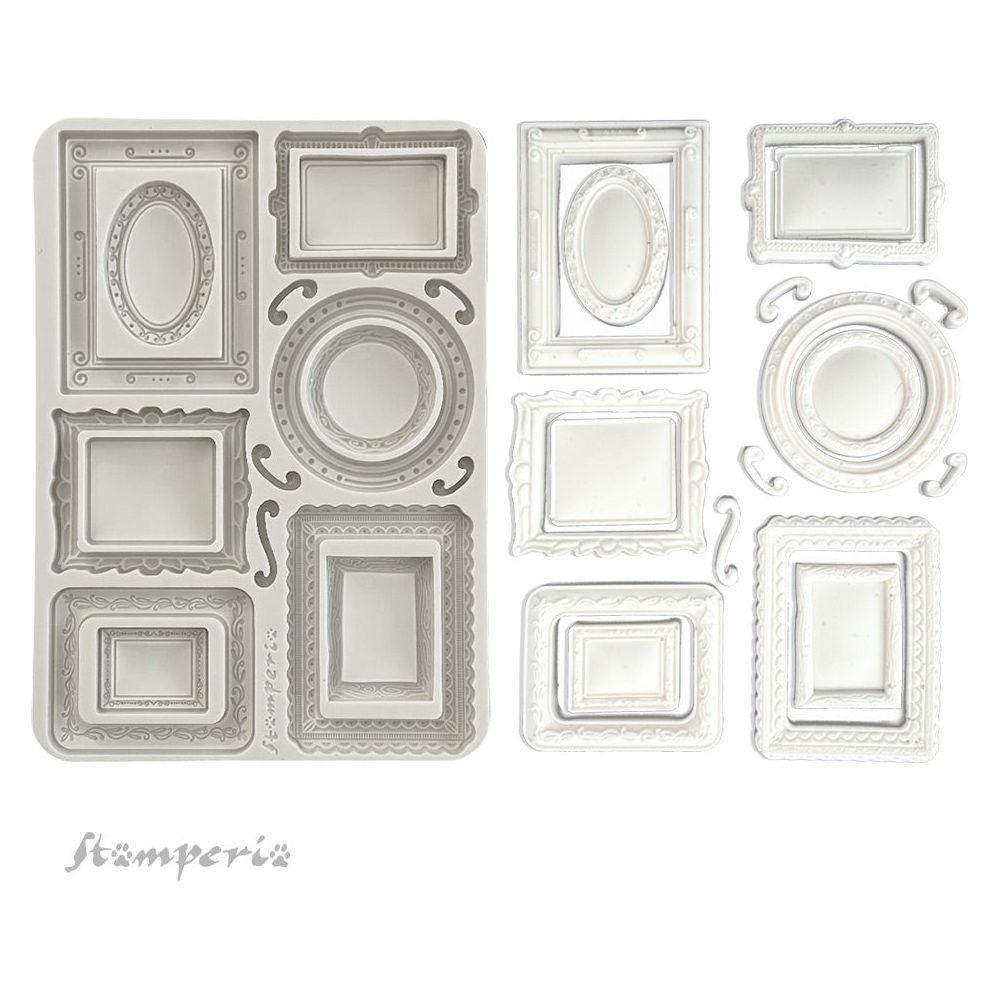 Stamperia Alterego Frames Silicone mold A5 kacma541