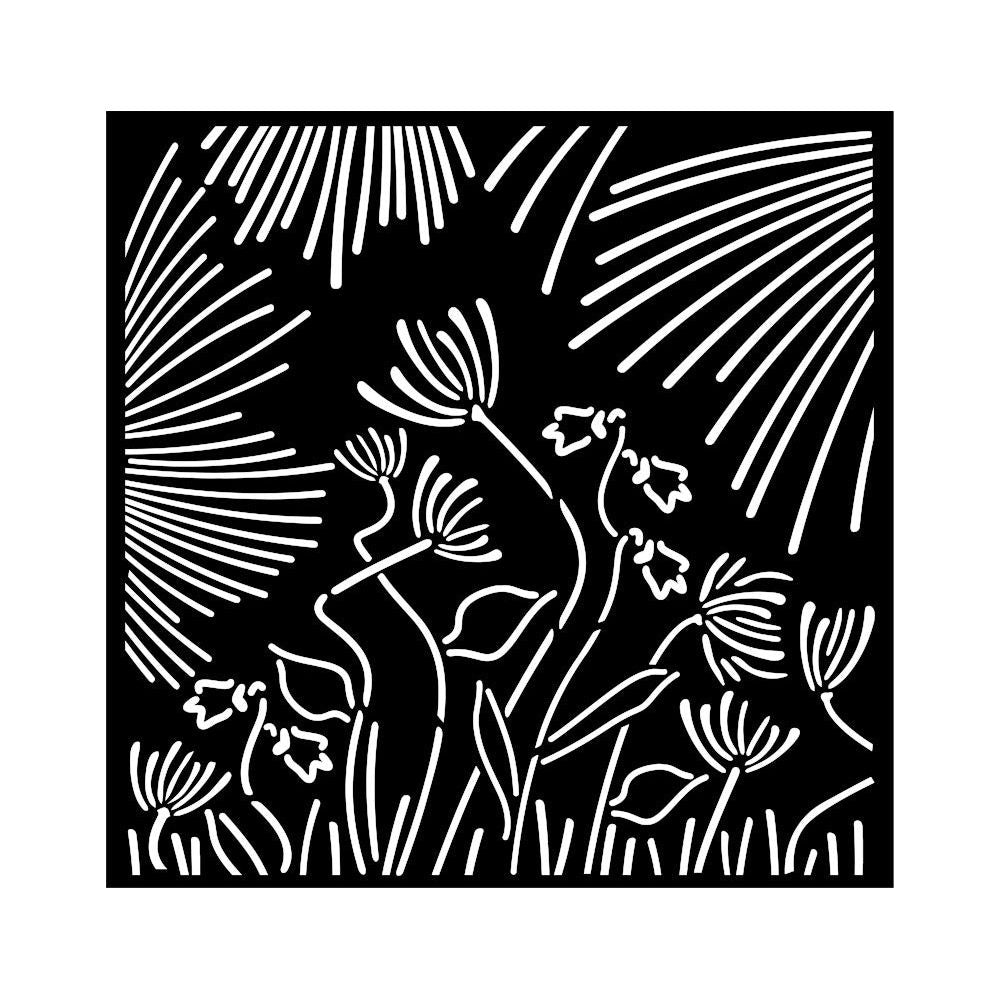 Stamperia Forest Abstract Flowers Stencil kstdq118
