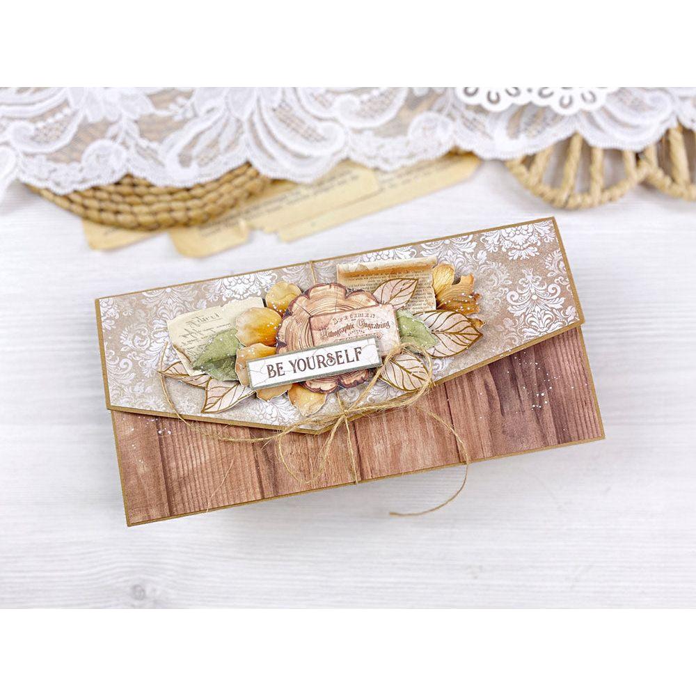 Stamperia Golden Harmony Clear Stamps wtk201 envelope