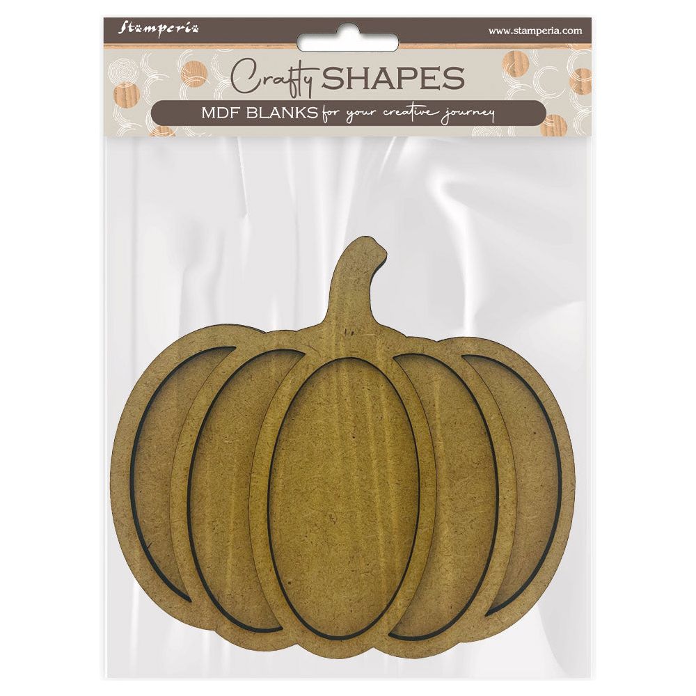 Stamperia Golden Harmony Pumpkins Crafty Shapes klsm22
