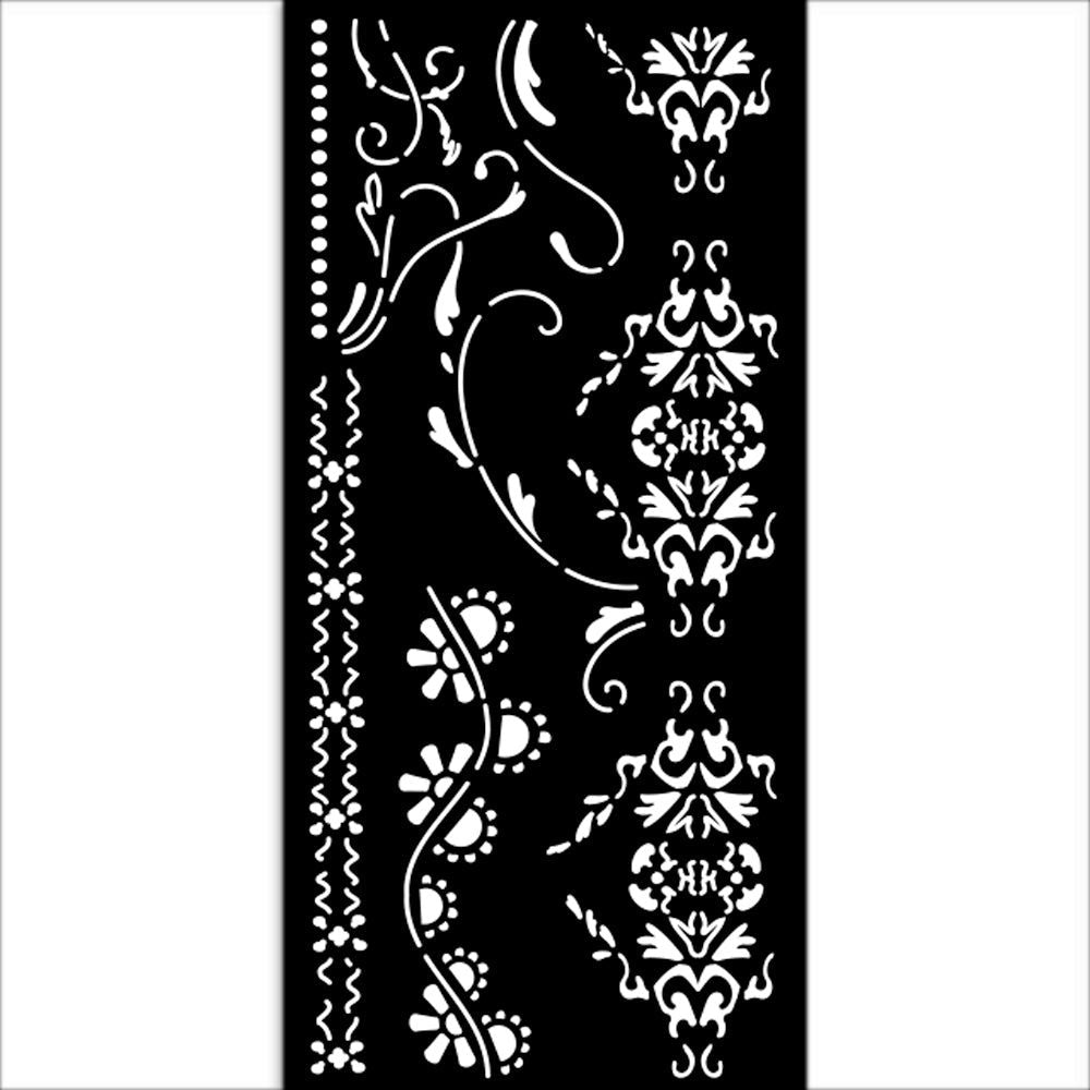 Stamperia Old Lace Borders Stencil kstdl104