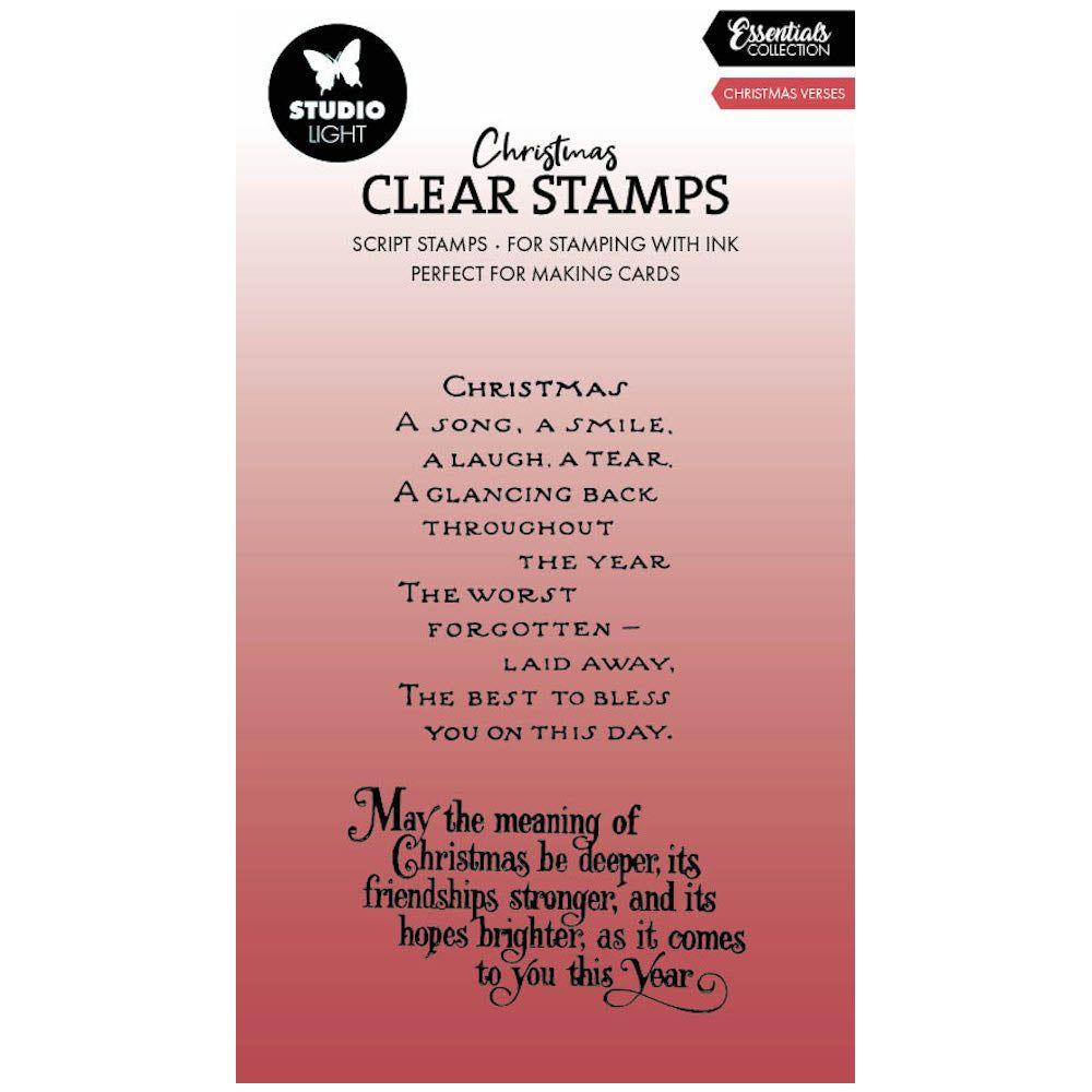 Studio Light Christmas Verses Essentials Clear Stamps sl-es-stamp713