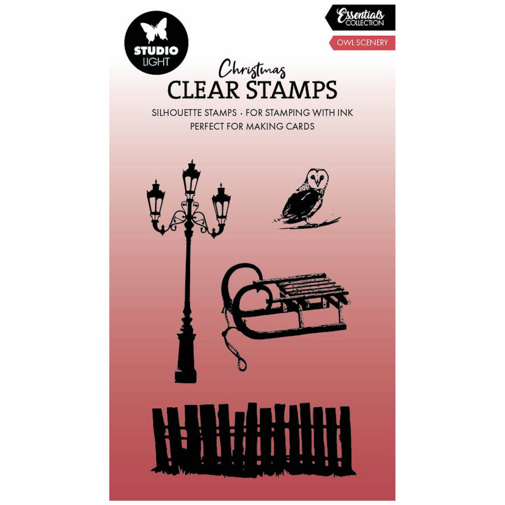 Studio Light Owl Scenery Essentials Clear Stamps sl-es-stamp710