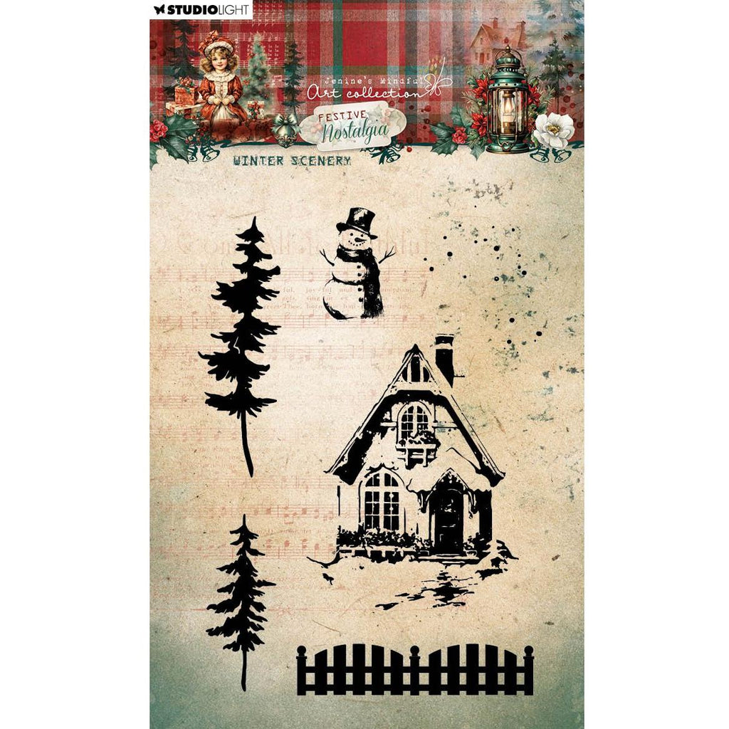 Studio Light Winter Scenery Clear Stamps jma-fn-stamp751