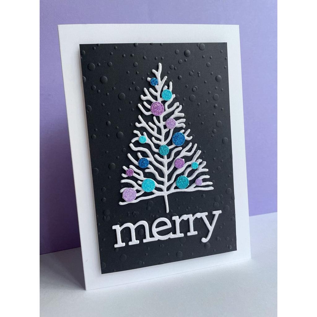 Simon Says Stamp Stylized Tree Wafer Dies 1152sd Sweet Wishes Christmas Card | color-code:ALT04