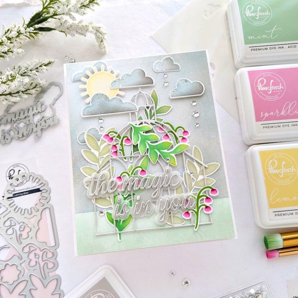 PinkFresh Studio The Magic Is In You Phrase Die Set 190723 Magic In You Card | color-code:ALT01