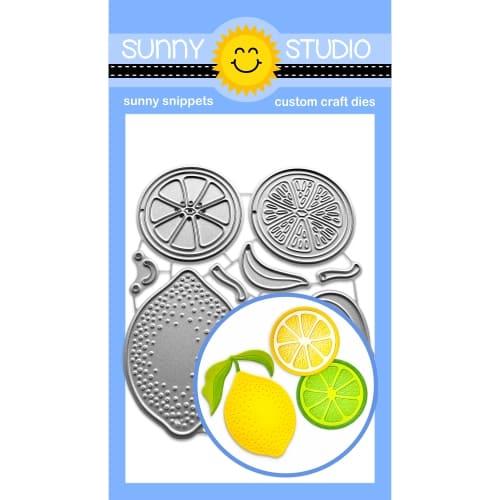 Sunny Studio Fresh Lemon Craft Dies ssdie-373